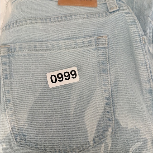 Hollister Women’s Blue Ultra High Rise Mom Stretch Jeans Pants Sz 8R/29 - Picture 11 of 11